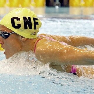 Mireia Belmonte en los Juegos del Mediterráneo Tarragona 2018